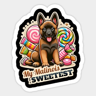 Belgian Malinois confectioner Sticker